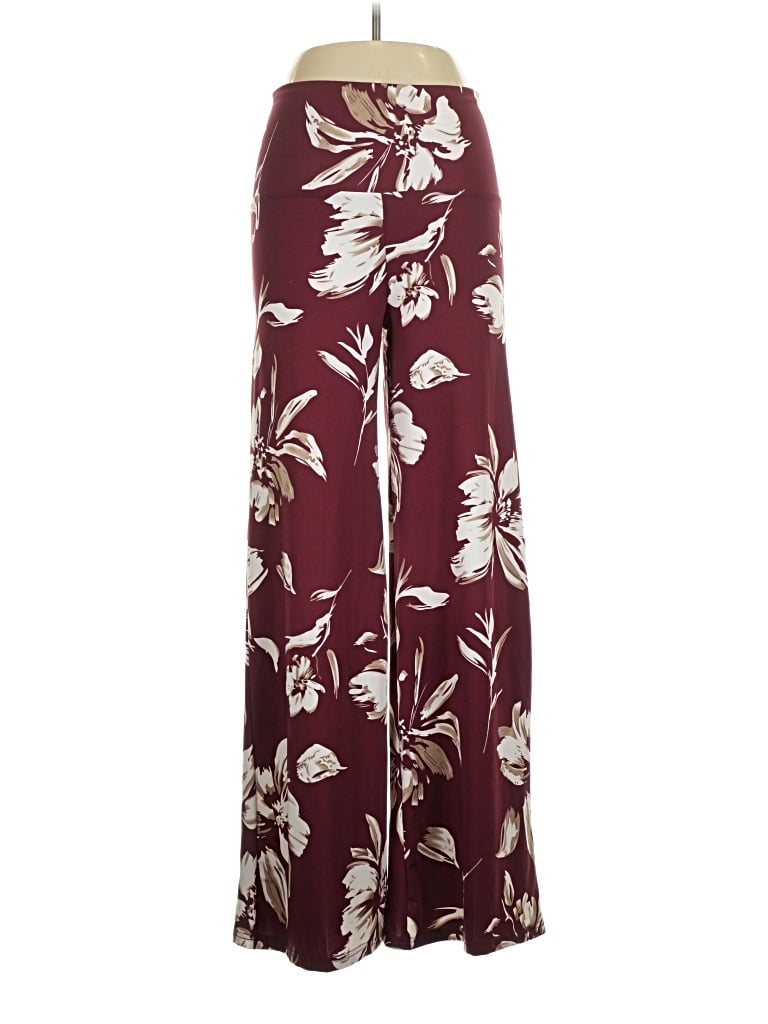 Pre-owned White Mark Casual Pants In Burgundy