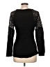 Komarov 100% Polyester Black Long Sleeve Top Size Lg (3) - photo 2