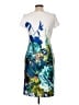 Sandra Darren Graphic White Cocktail Dress Size 12 - photo 2