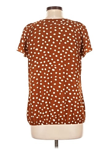 Sara Michelle Short Sleeve Blouse (view 2)