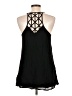 B Sharp 100% Rayon Black Sleeveless Blouse Size L - photo 2