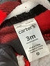 Carter's Hearts Red Zip Up Hoodie 0-3 MO / 3 MO - photo 3