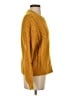 LC Lauren Conrad Solid Yellow Pullover Sweater Size S - photo 4