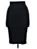 Body Central Solid Black Formal Skirt Size M - photo 1