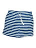 T by Talbots Stripes Blue Shorts Size M - photo 1