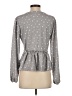 Altar'd State Gray Long Sleeve Blouse Size S - photo 2
