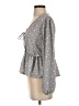 Altar'd State Gray Long Sleeve Blouse Size S - photo 5