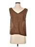 W by Worth Brown Sleeveless Blouse Size 2 - photo 1