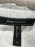 BCBGMAXAZRIA 100% Rayon Ivory Short Sleeve Blouse Size M - photo 7