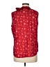 Talbots Outlet 100% Polyester Red Sleeveless Blouse Size M - photo 2