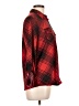 New York Laundry 100% Polyester Plaid Red Long Sleeve Blouse Size L - photo 4