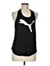 Puma 100% Polyester Black Tank Top Size M - photo 1
