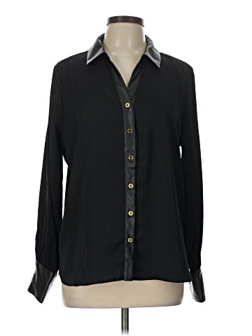 Ellen Tracy Long Sleeve Blouse (view 1)