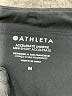 Athleta Solid Black Athletic Shorts Size M - photo 3