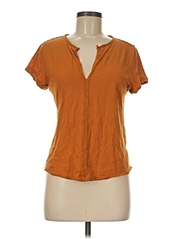 Pilcro Short Sleeve Henley (view 1)
