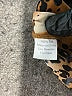 Parker 100% Silk Animal Print Brown 3/4 Sleeve Silk Top Size M - photo 8