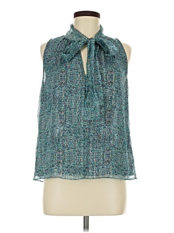 Rebecca Taylor Sleeveless Silk Top (view 1)