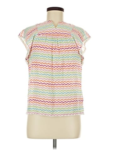 Garnet Hill Short Sleeve Blouse (view 1)