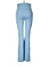 Athleta Blue Active Pants Size M - photo 2