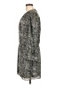 Parker 100% Polyester Paisley Gray Casual Dress Size L - photo 5
