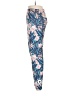 Glyder Floral Blue Active Pants Size M - photo 5