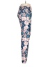 Glyder Floral Blue Active Pants Size M - photo 4