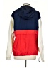 Champion 100% Polyester Color Block White Windbreaker Size S - photo 2