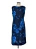 Studio 1 Paisley Blue Cocktail Dress Size 10 - photo 2
