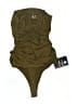 Dundas X Revolve Solid Brown Green One Piece Swimsuit Size XXS - photo 2