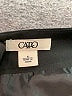 Cato Solid Black Formal Skirt Size 6 - photo 4