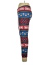 No Boundaries Print Blue Leggings Size 15 - photo 5