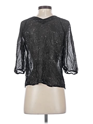 Kensie 3/4 Sleeve Blouse (view 2)