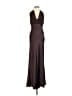 Cache 100% Polyester Brown Cocktail Dress Size 4 - photo 1