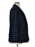 Liverpool Los Angeles Plaid Blue Blazer Size XL - photo 4