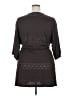 Dotti 100% Nylon Black Kimono Size 2X - photo 2