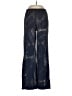 Cover Me Stars Blue Casual Pants Size M - photo 1