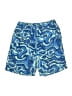 Hanna Andersson Paisley Blue Board Shorts Size 12 - photo 1