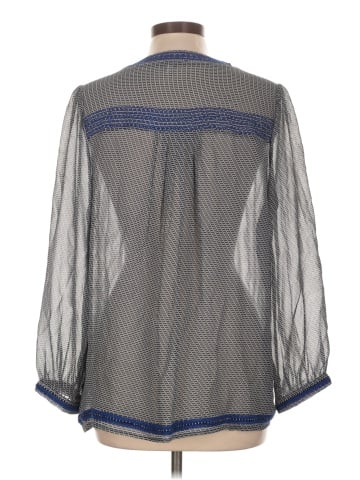 Joie Long Sleeve Silk Top (view 2)