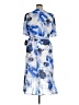 DKNY 100% Polyester Blue Cocktail Dress Size 14 - photo 2