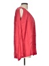 J.Jill 100% Rayon Red Long Sleeve Blouse Size L - photo 4