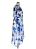 DKNY 100% Polyester Blue Cocktail Dress Size 14 - photo 4