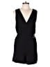 Storee Solid Black Romper Size L - photo 1