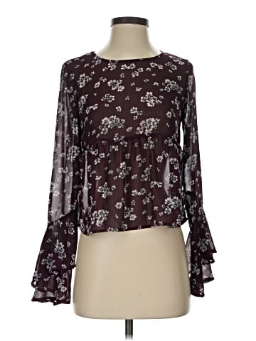 Aeropostale Long Sleeve Blouse (view 1)