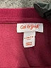Cat & Jack Burgundy Pullover Sweater Size 10 - 12 - photo 3