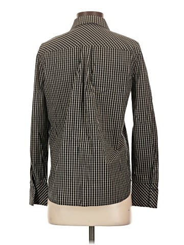 Lafayette 148 New York Long Sleeve Button-Down Shirt (view 2)