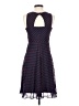Eva Franco 100% Polyester Polka Dots Blue Cocktail Dress Size 2 - photo 2
