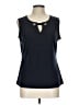Tommy Hilfiger Blue Sleeveless Blouse Size L - photo 1