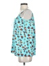 CAbi 100% Rayon Blue Sleeveless Blouse Size S - photo 5