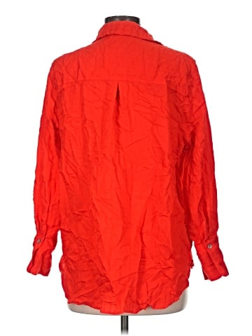 MNG 3/4 Sleeve Button-Down Shirt (view 2)