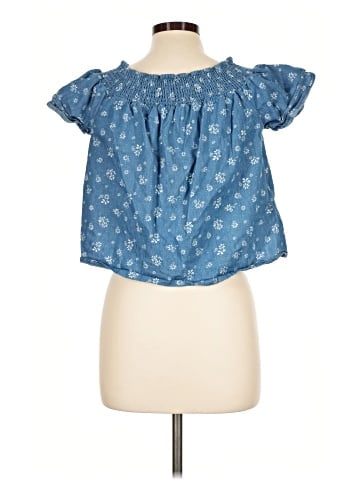Lily White Short Sleeve Blouse (view 2)